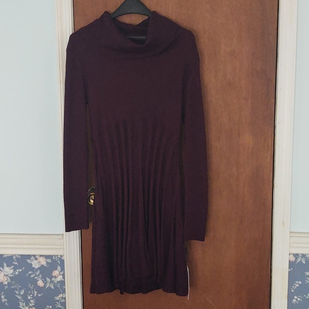 Turtle sweater dress Calvin Klein